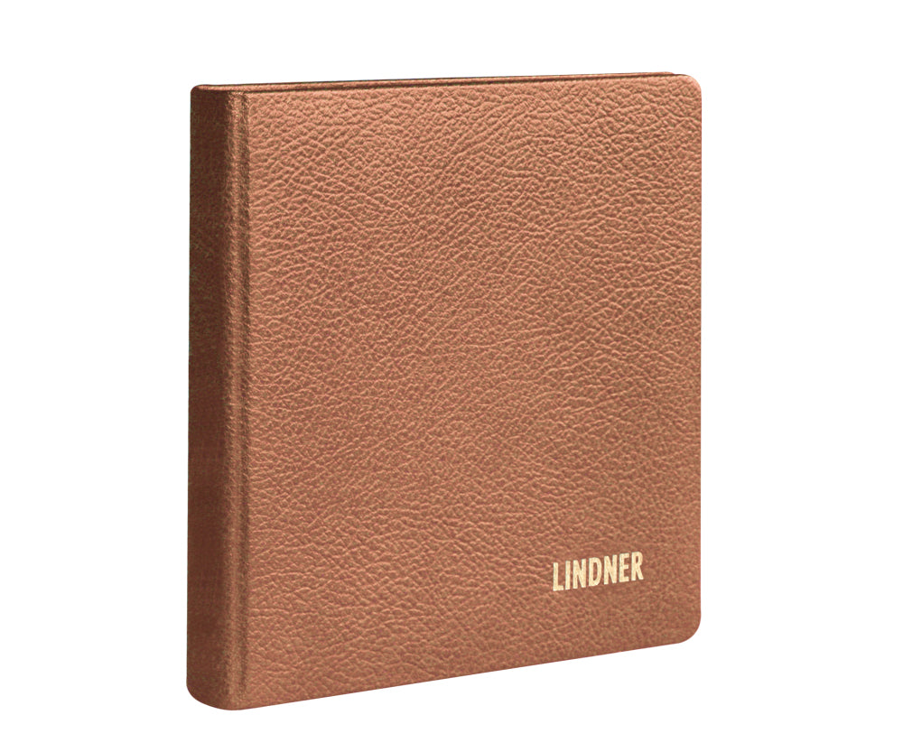 Reliure karat cuir, sans feuilles - brun clair