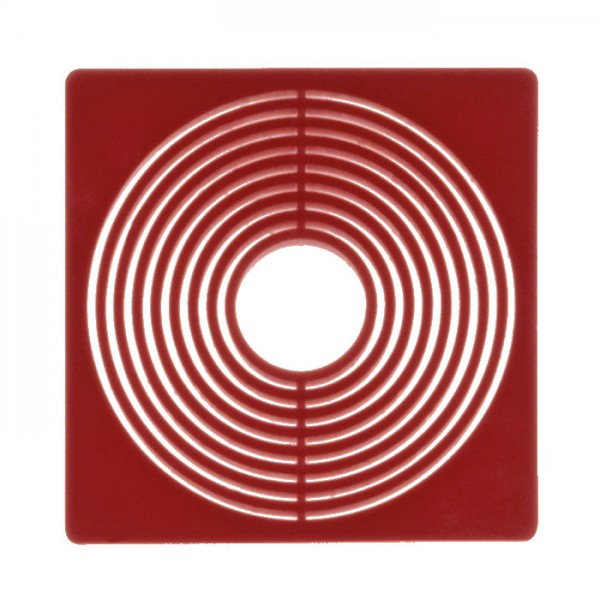 Inletts-box monnaies, rouge foncé, paquet de 10 – 51 x 51 mm