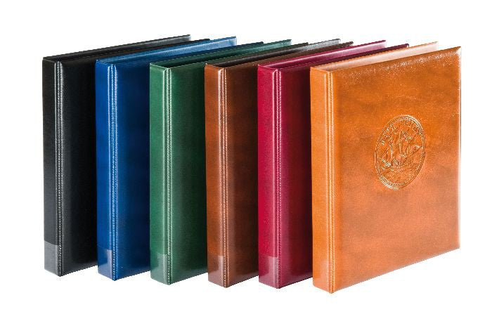 Reliure "Half Penny" avec 10 feuilles numismatiques-brun clair