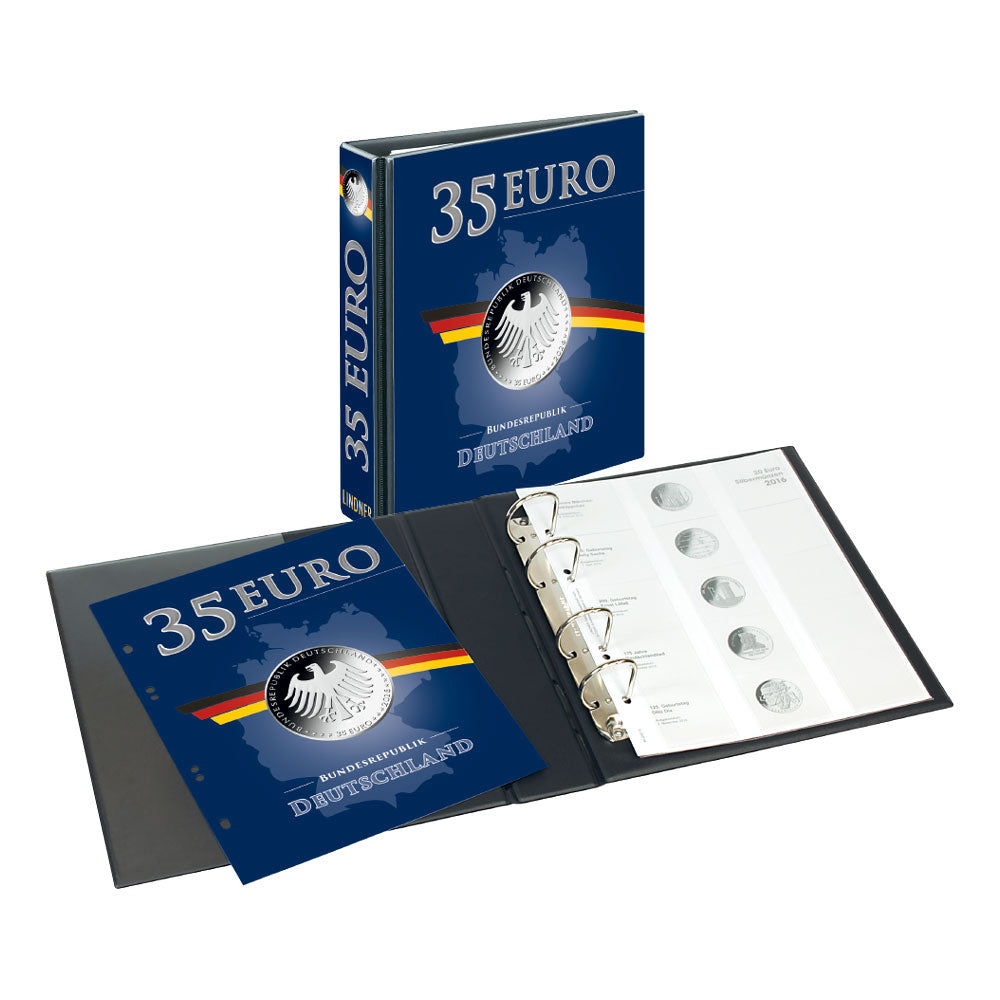 PUBLICA M - Album pré-imprimé 35-Euro-Argent Allemagne