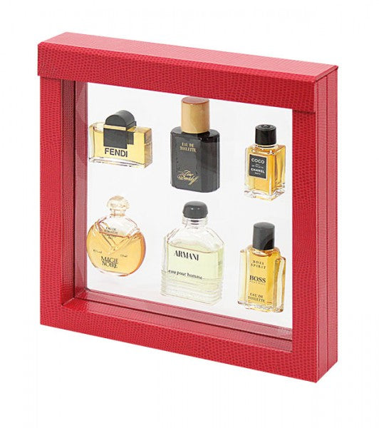 Cadre collection NIMBUS 150, dimensions cadre intérieur 150 x 150 mm, design croco, rouge