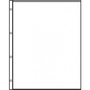 HARTBERGER SYSTEM-Feuilles à 1 poche (226 x 295 mm), paquet de 5 (S-1)