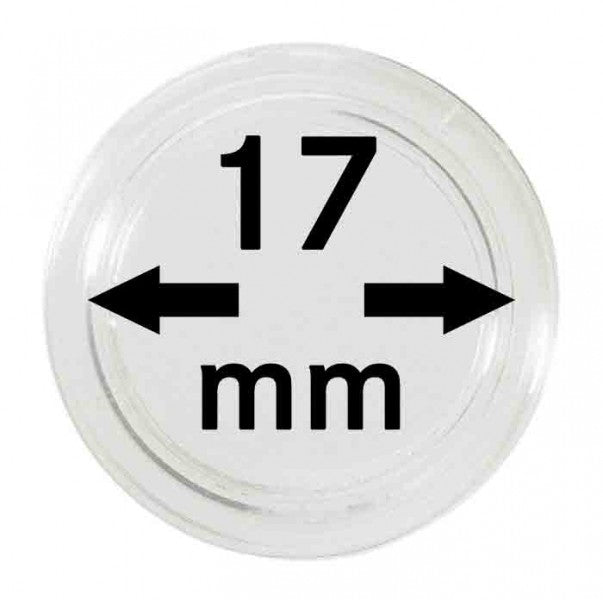 Capsules monnaies Ø intérieur 17 mm – Paquet de 100