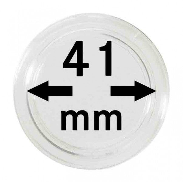 Capsules monnaies Ø intérieur 41 mm – Paquet de 100