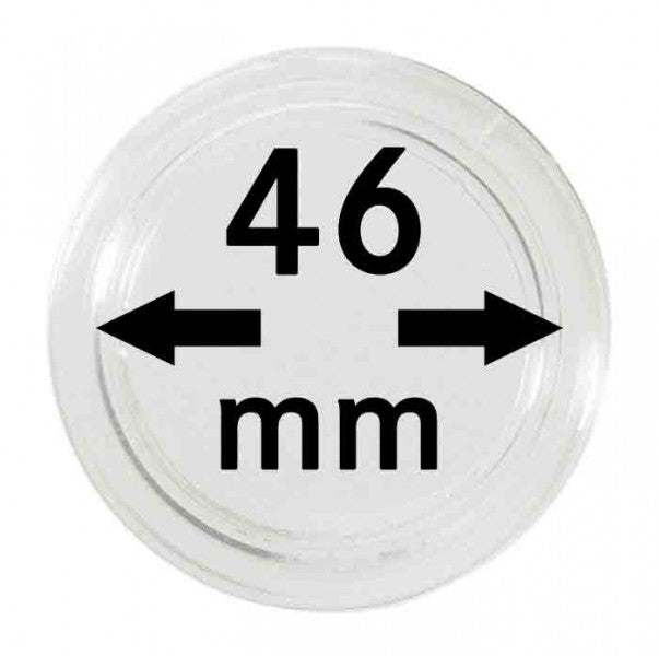Capsules monnaies Ø intérieur 46 mm – Paquet de 100