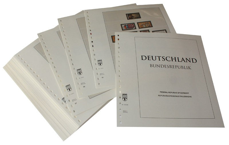 Allemagne - Feuilles pré-imprimées Année 1980-1989