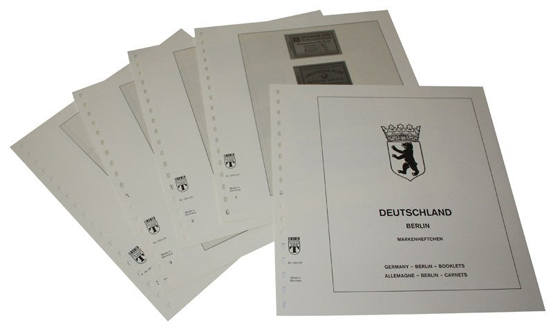 Allemagne Carnets Berlin - Feuilles pré-imprimées Année 1949-1989
