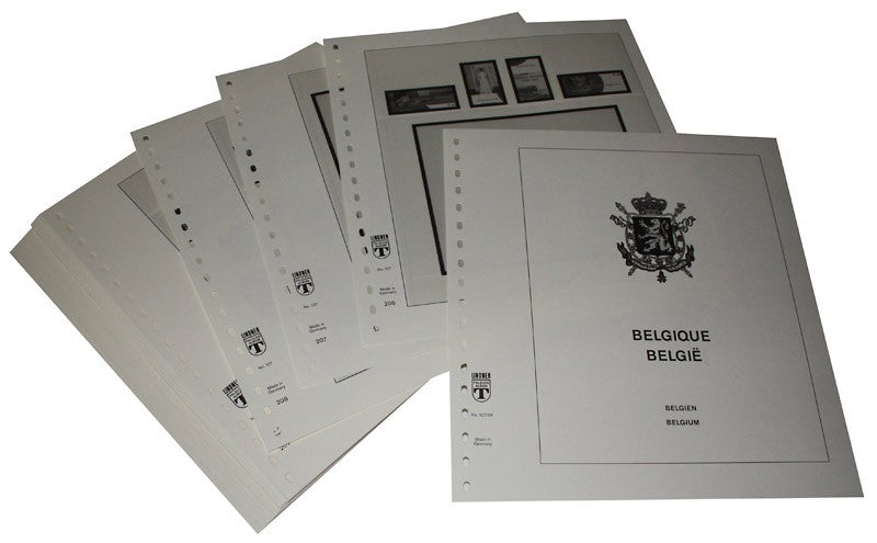 Belgique - Feuilles pré-imprimées Année 2004-2006