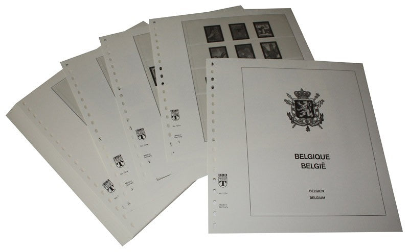 Belgique - Feuilles pré-imprimées Année 1965-1971