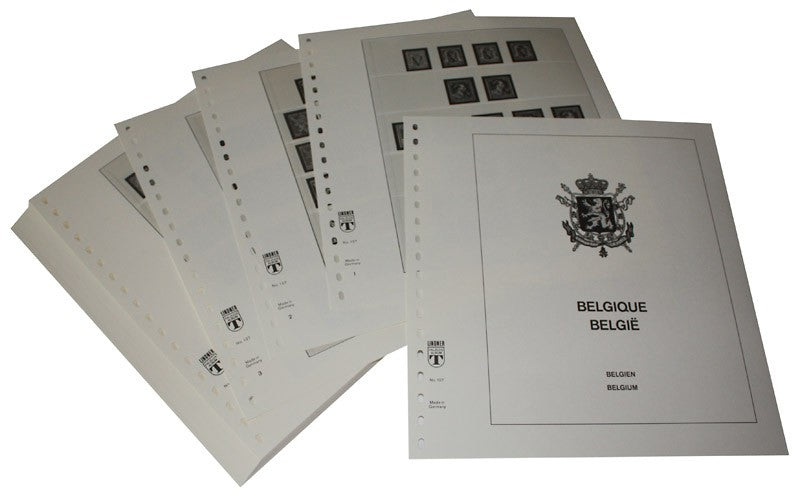 Belgique - Feuilles pré-imprimées Année 1944-1956