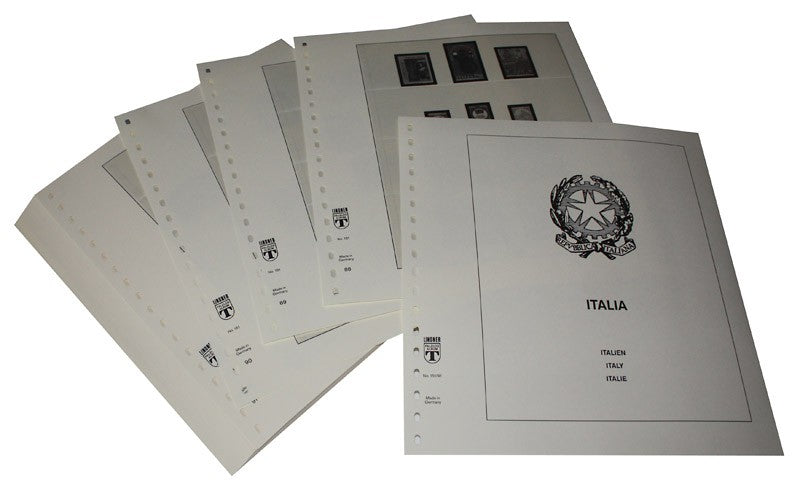 Italie - Feuilles pré-imprimées Année 1991-1998