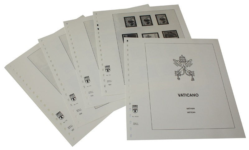 Vatican - Feuilles pré-imprimées Année 2005-2015