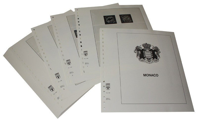 Monaco - Feuilles pré-imprimées Année 1960-1971