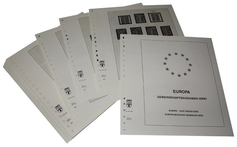 Europe - Zones spéciales CEPT - Emissions communes Pays CEE - Feuilles pré-imprimées Année 2000-2006