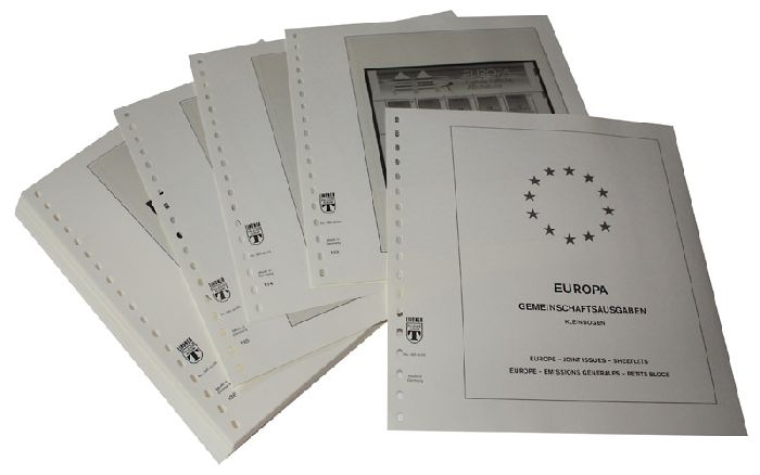 Europe - Zones spéciales CEPT - Emissions communes Pays CEE - Feuilles pré-imprimées Année 2007-2011