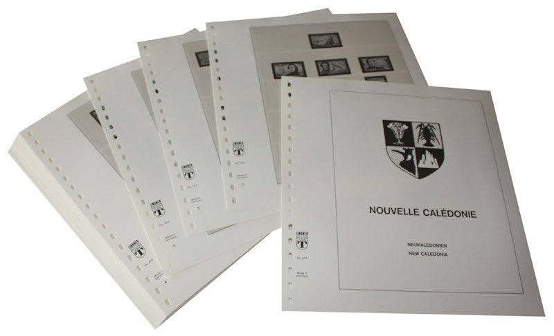 Nouvelle Calédonie - Feuilles pré-imprimées Année 1953-1983