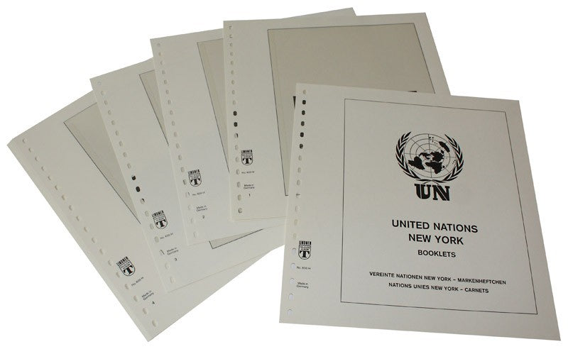 Nations unies NEW YORK Carnets - Feuilles pré-imprimées Année 1995-2024