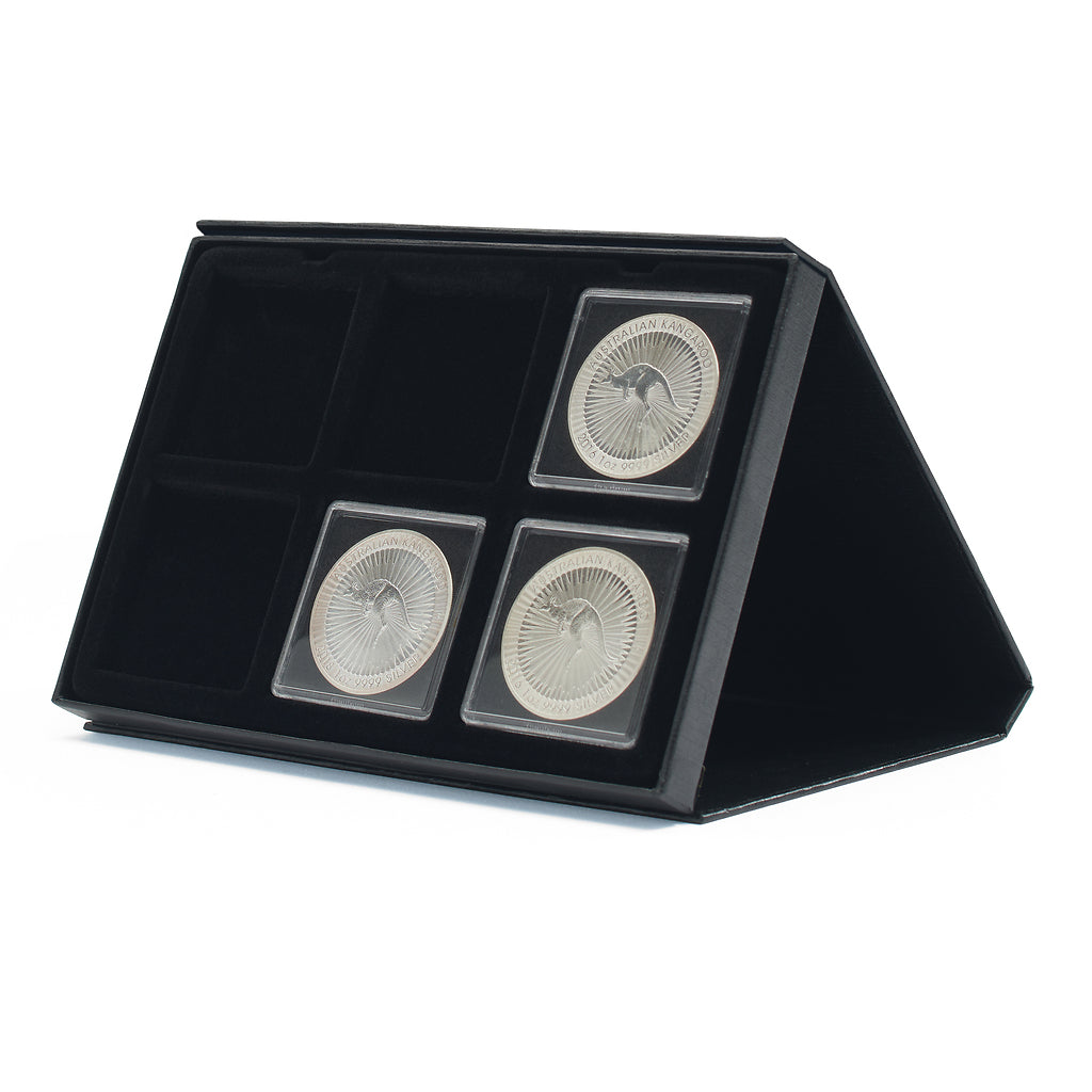 Airbox Ecrin avec fonction de présentation pour 6 capsules Quadrum, noir