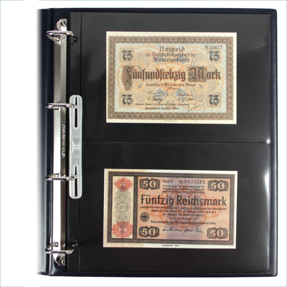 Feuilles de complément pour billets