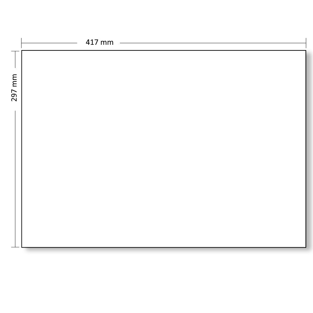 Inserts en carton pour album spécial – Blancs