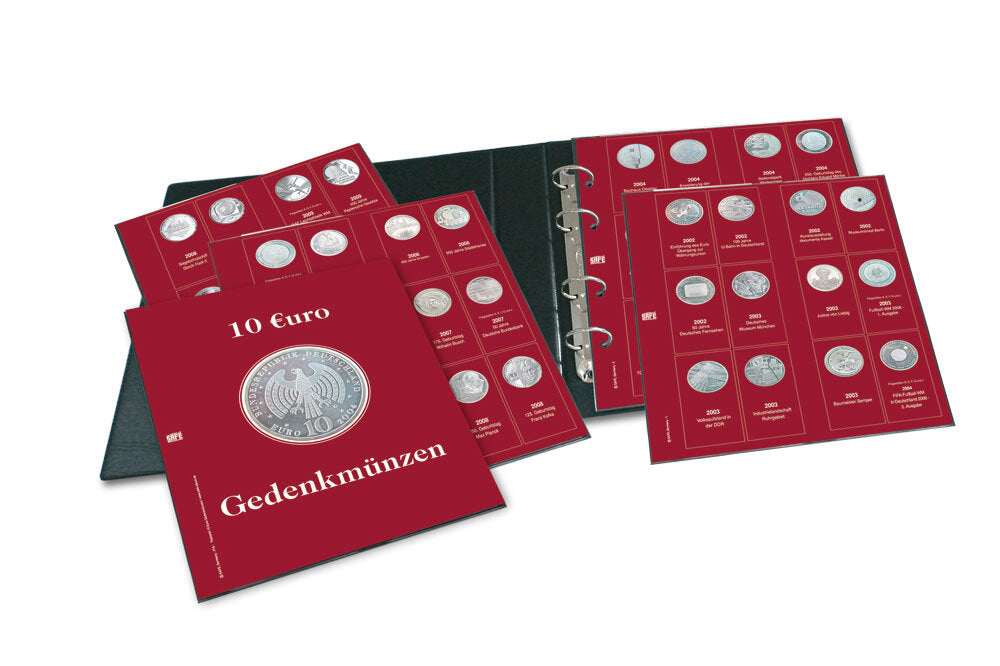 Album de collection premium pour pièces de 10 euros