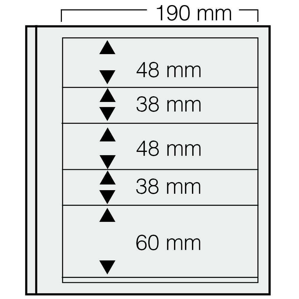 Feuille insérable 'dual Blanc': n° 663