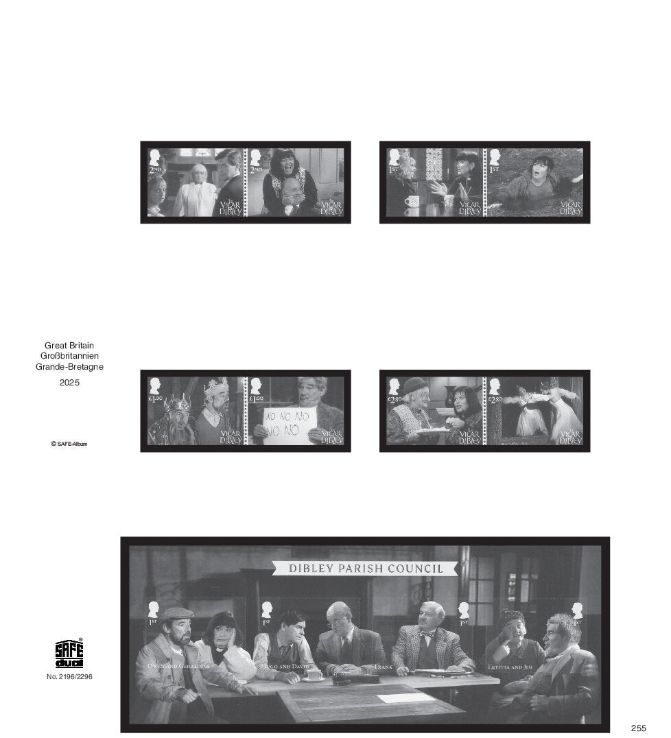 Grande-Bretagne Commémoratifs/Timbres commémoratifs 2025 SAFE dual