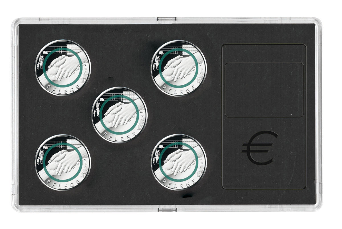Étui en acrylique pour pièces de 10€ 'Entretien'/'Air'