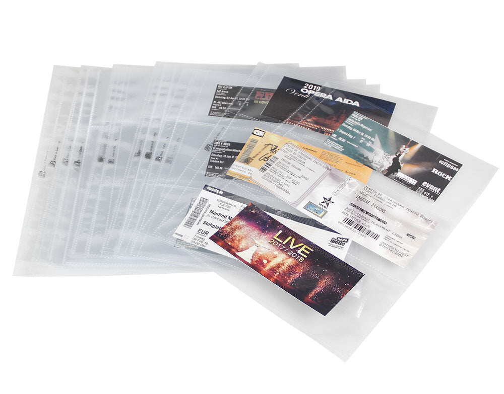 Feuille pour billets d'entrée n° 5485 XL en pack de 50