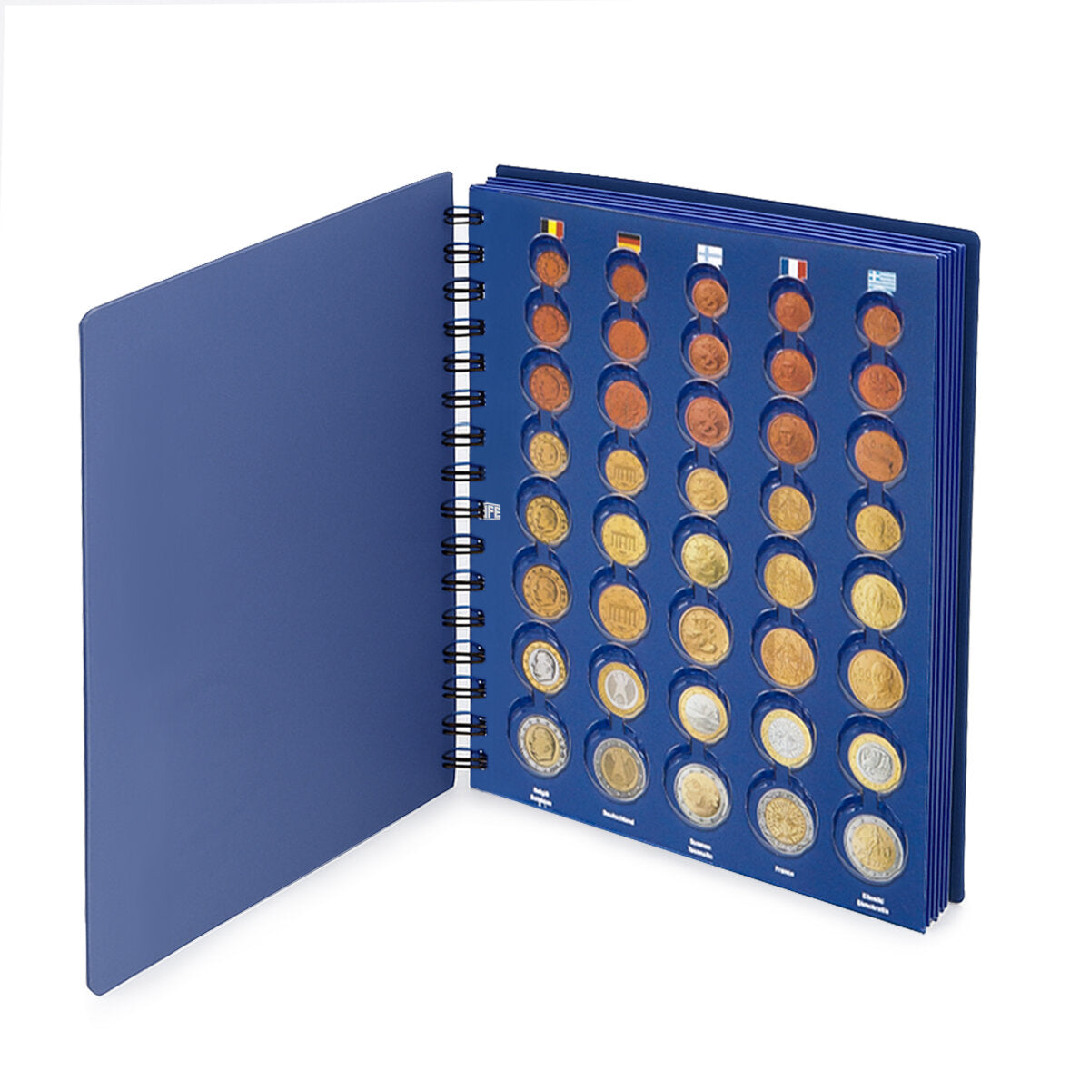 Album Euro en spirale € -sets Topset