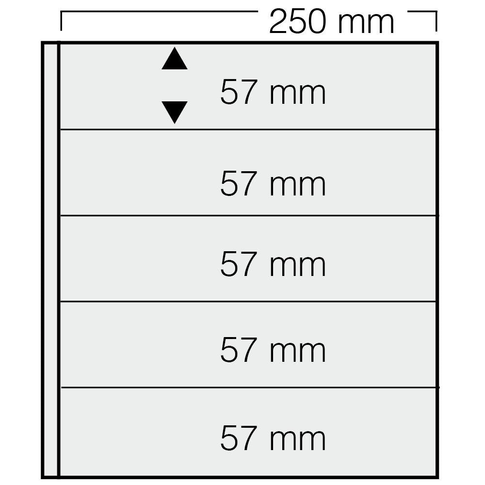 Feuille Garant SAFE (5 à 8 divisions) : 725 blanc