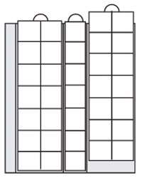 Feuilles de complément 7393 – PA - Paquet de 5 sans intercalaires