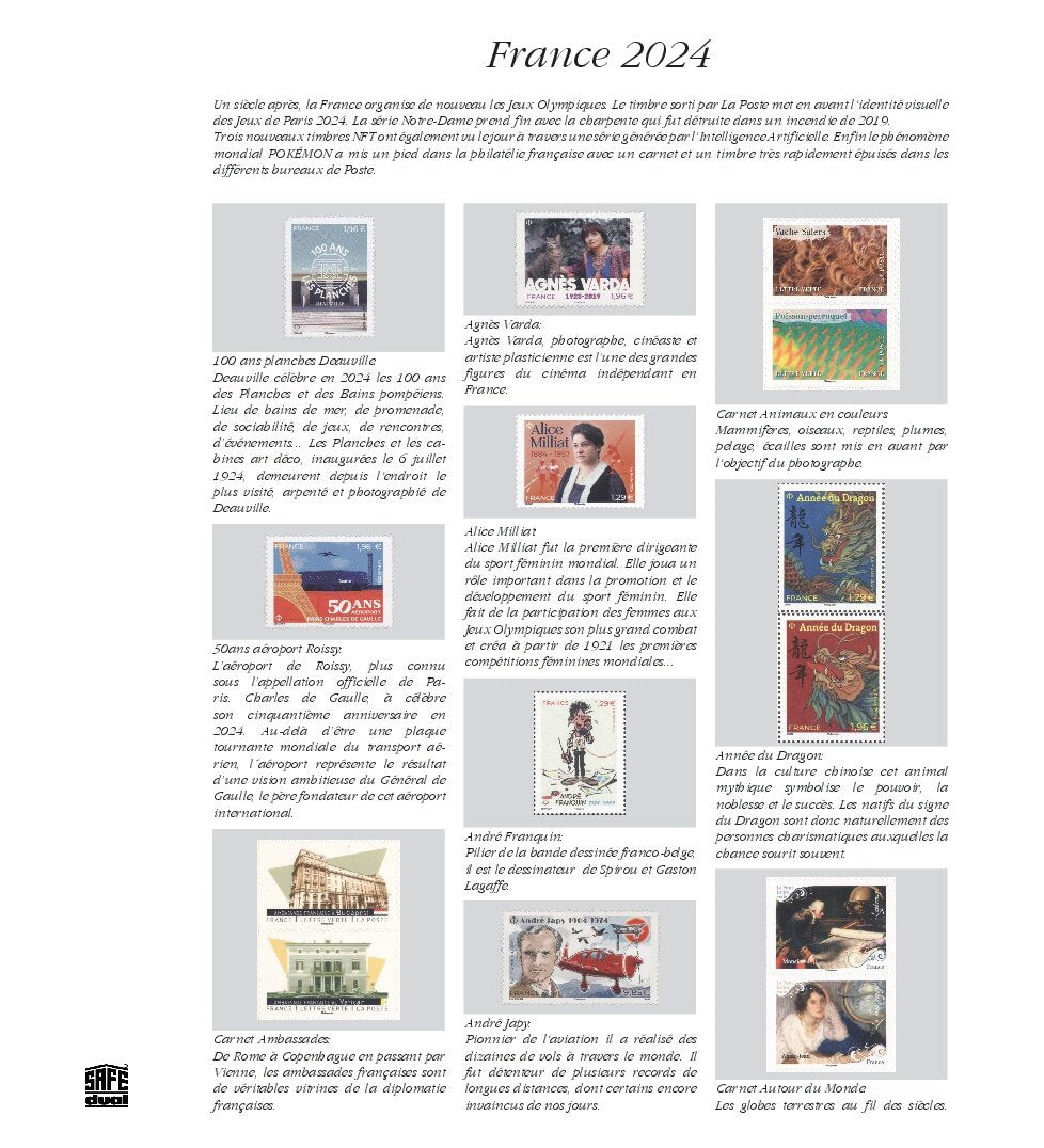 France Plaquette Couleur 2024