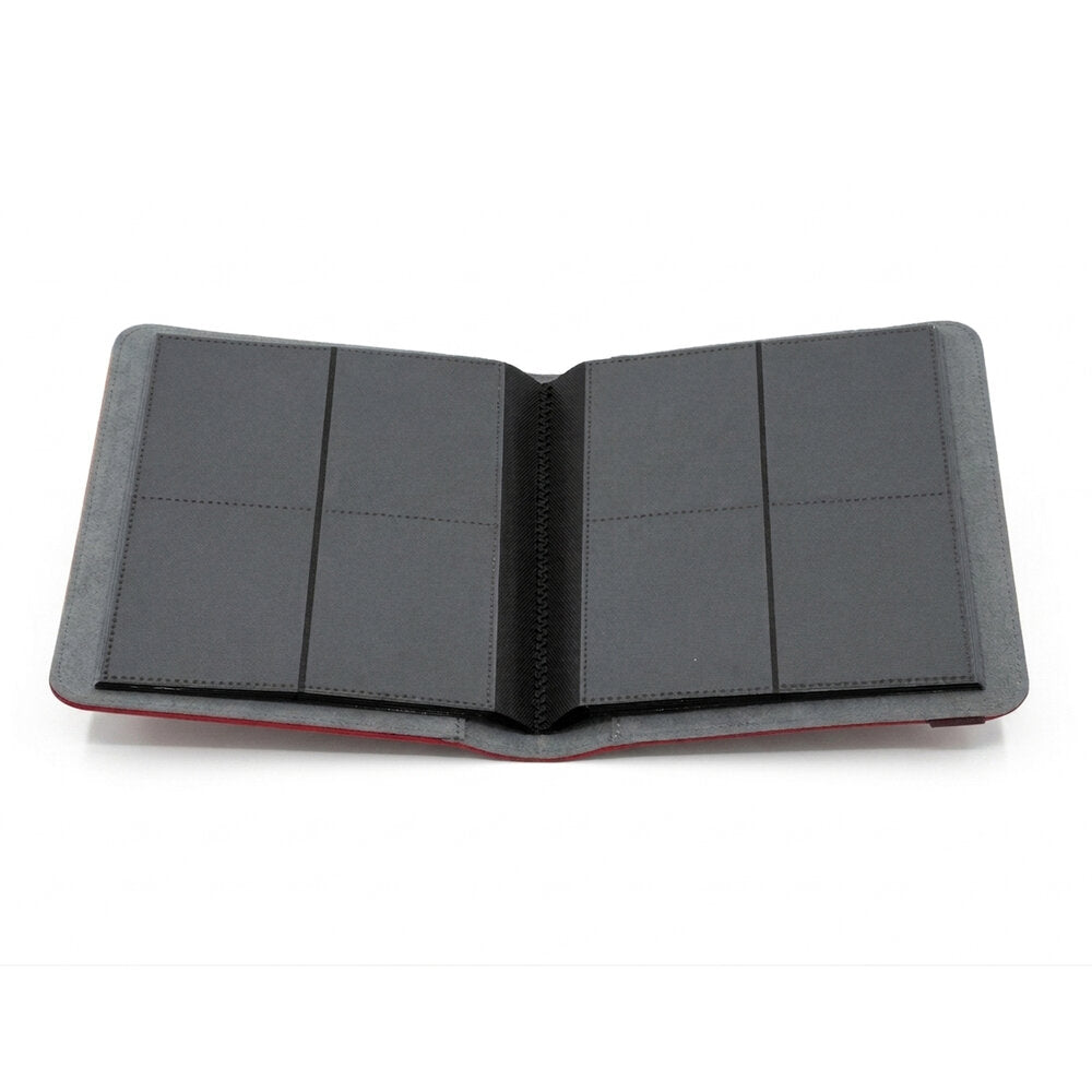 Album de collection « Color 2 x 2 » rouge pour cartes à collectionner