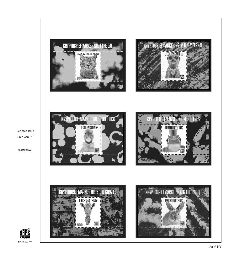 Liechtenstein Crypto-Marken 2023 SAFE dual
