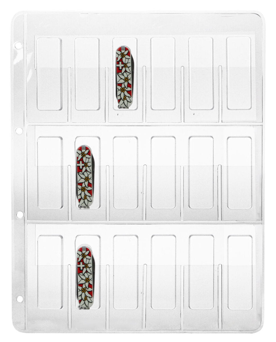 Feuilles spéciales compactes A4 n° 7763 pour couteaux suisses