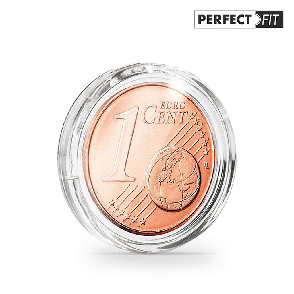 Capsules Ultra Perfect Fit pour 1 Euro-Cent (16,25 mm), paquet de 100
