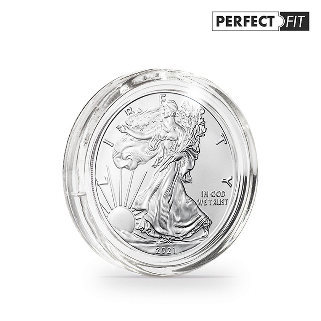 Capsules Ultra Perfect Fit pour 1 oz. Silber 40,6 mm(p.e.American Eagle), paquet de 100
