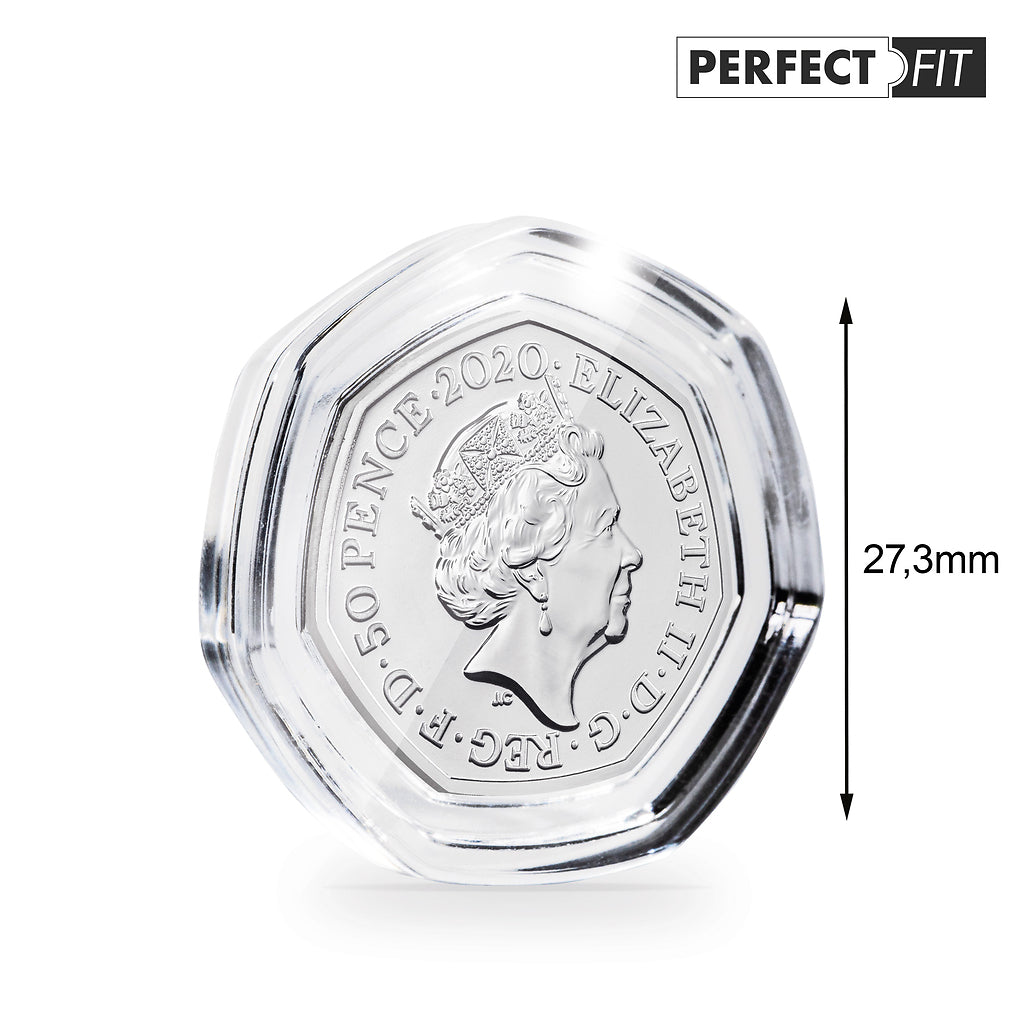 Capsules Ultra Perfect Fit pour 50 p (27,30 mm), paquet de 10