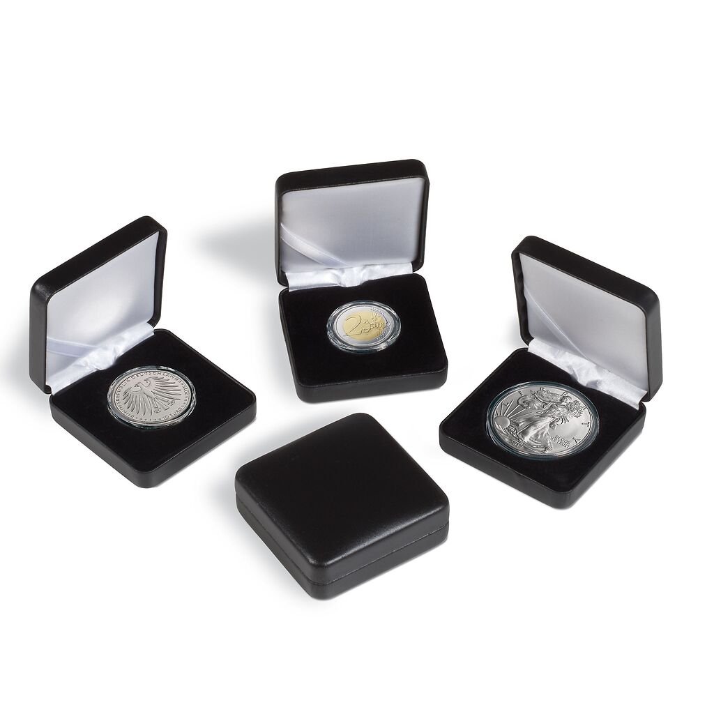 Ecrin Numismatique Nobile 50 mm, noir