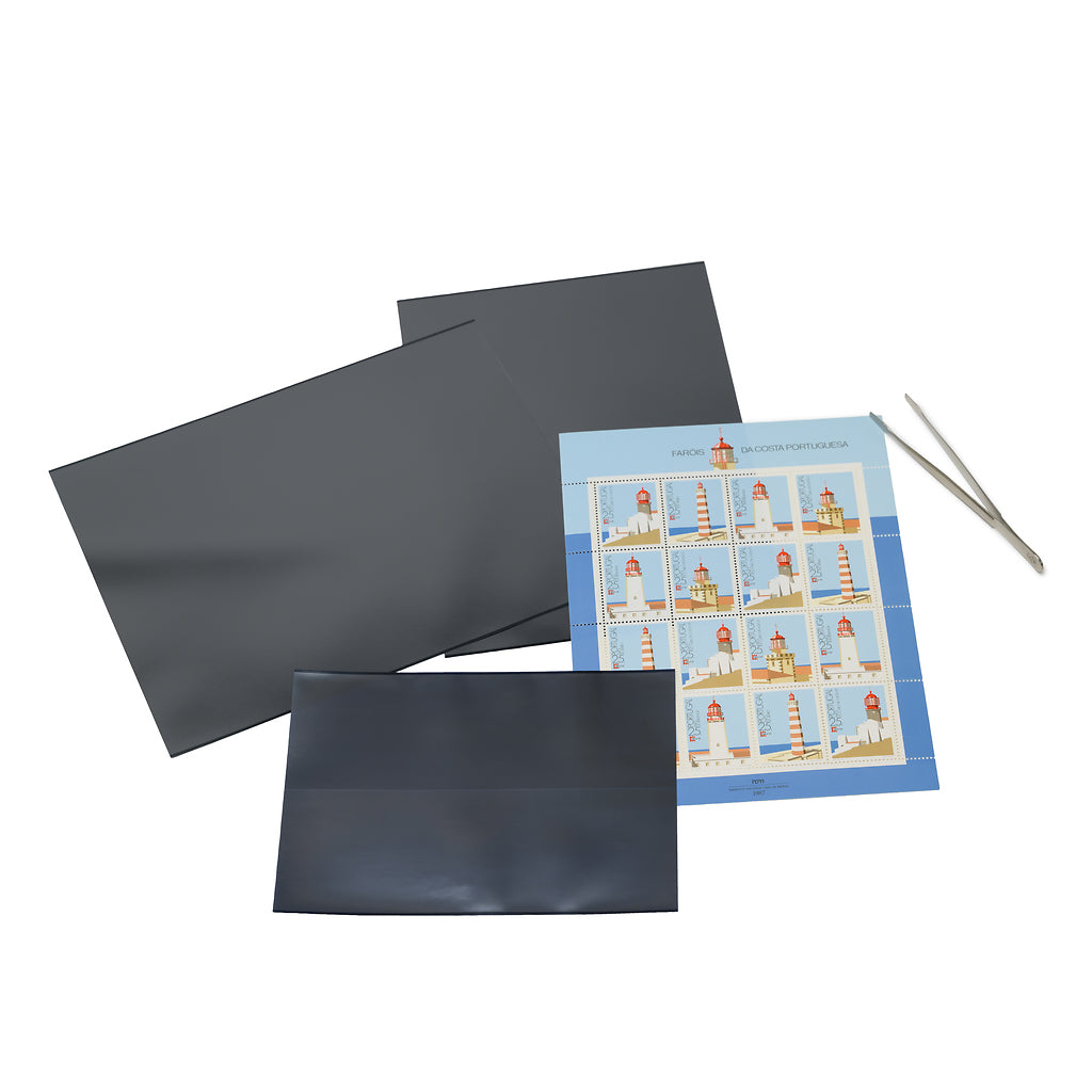 hawid Pochette pour Blocs 297x210 mm double soudure, fond transparente / 2318