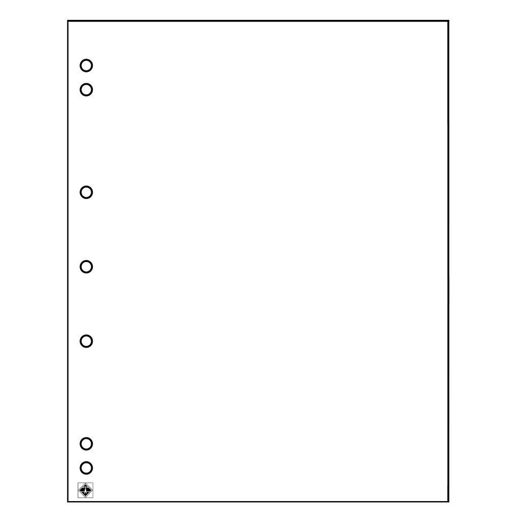 Intercalaires Numis, blanc, paquet de 10