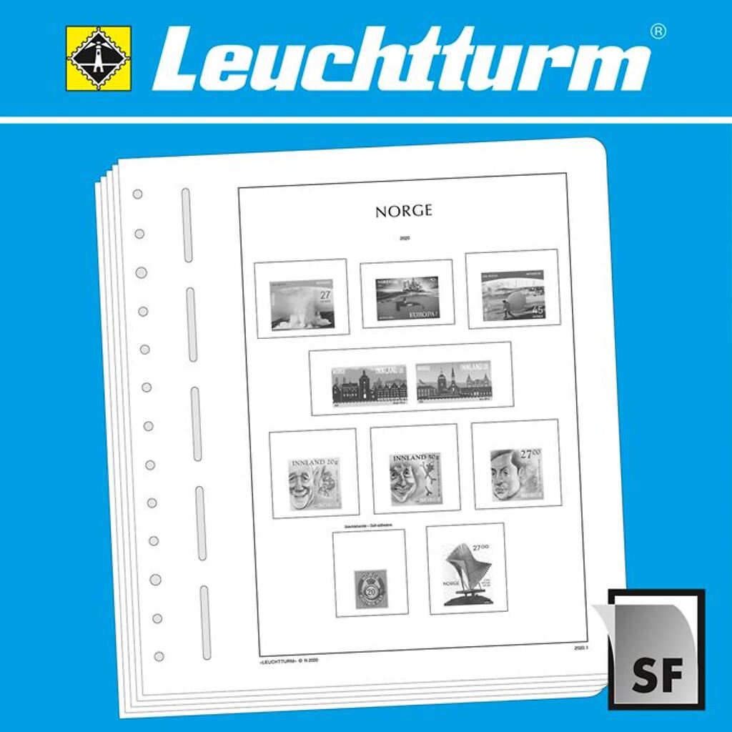 Leuchtturm feuilles complémentaires Norvège 2024