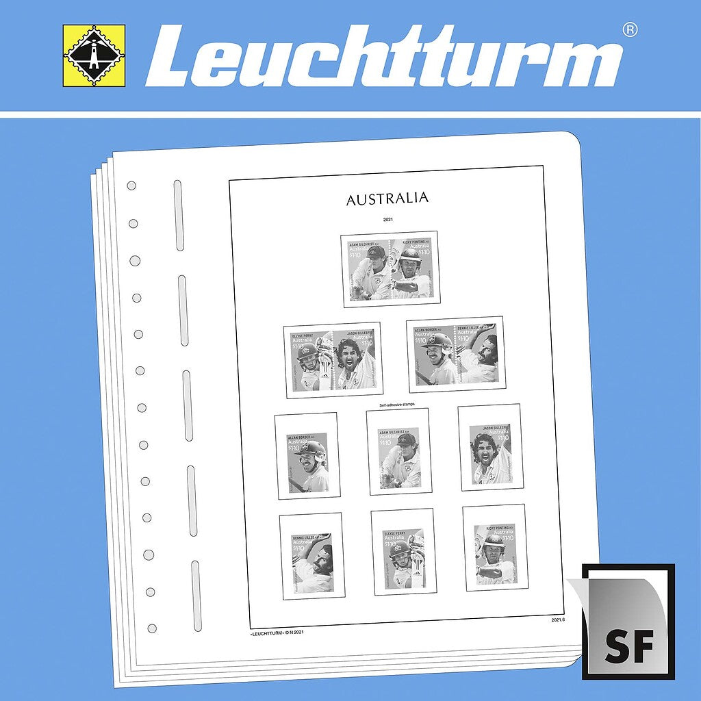 Leuchtturm feuilles complémentaires SF Australie 2021