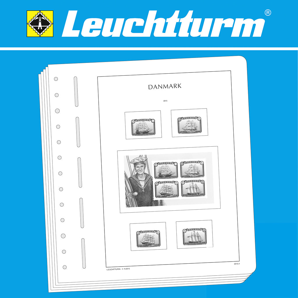 Leuchtturm feuilles complémentaires SF Autriche - Dispenser-timbres 2020