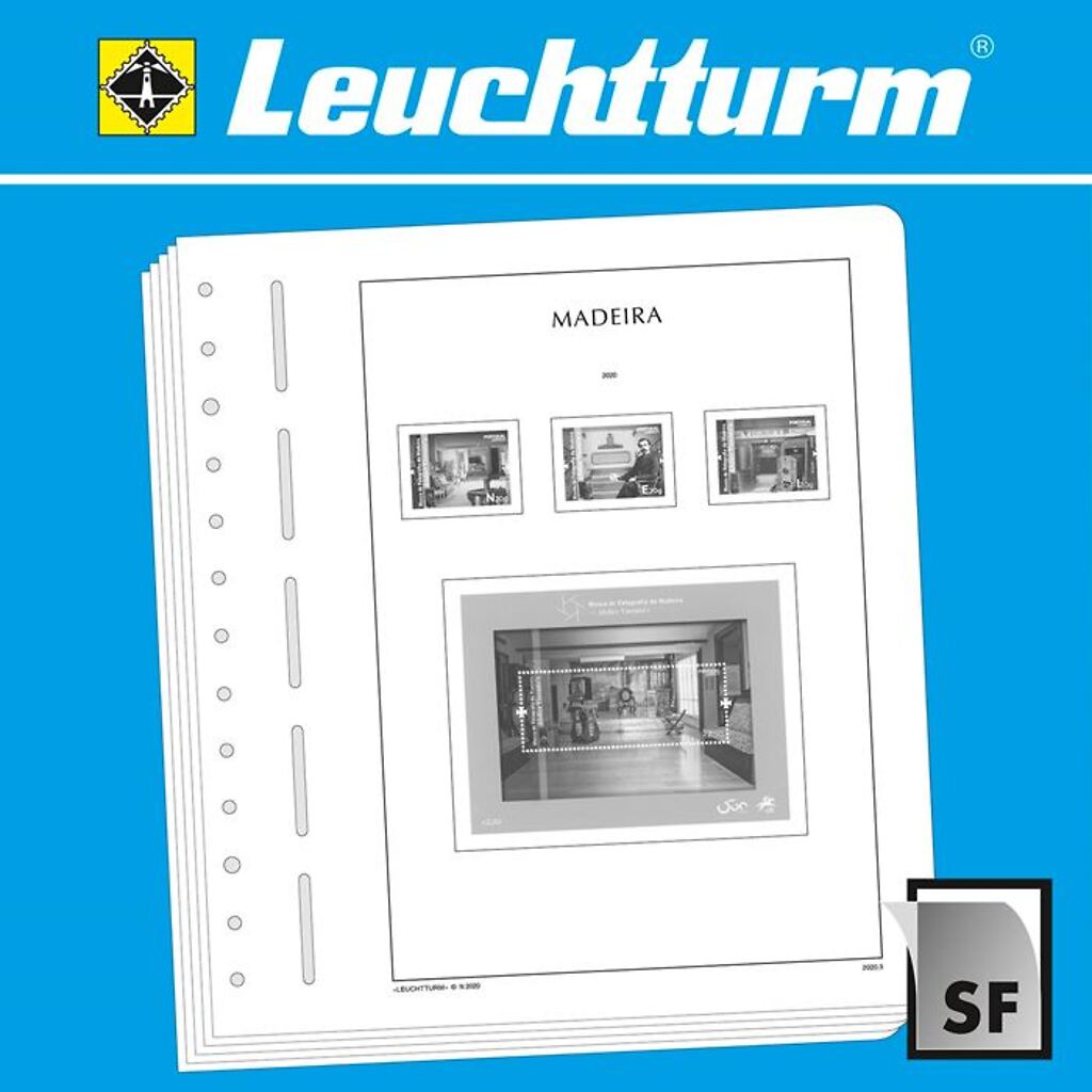 Leuchtturm feuilles complémentaires SF Madère 2020