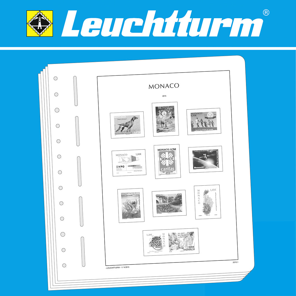 Leuchtturm feuilles complémentaires SF Monaco 2019