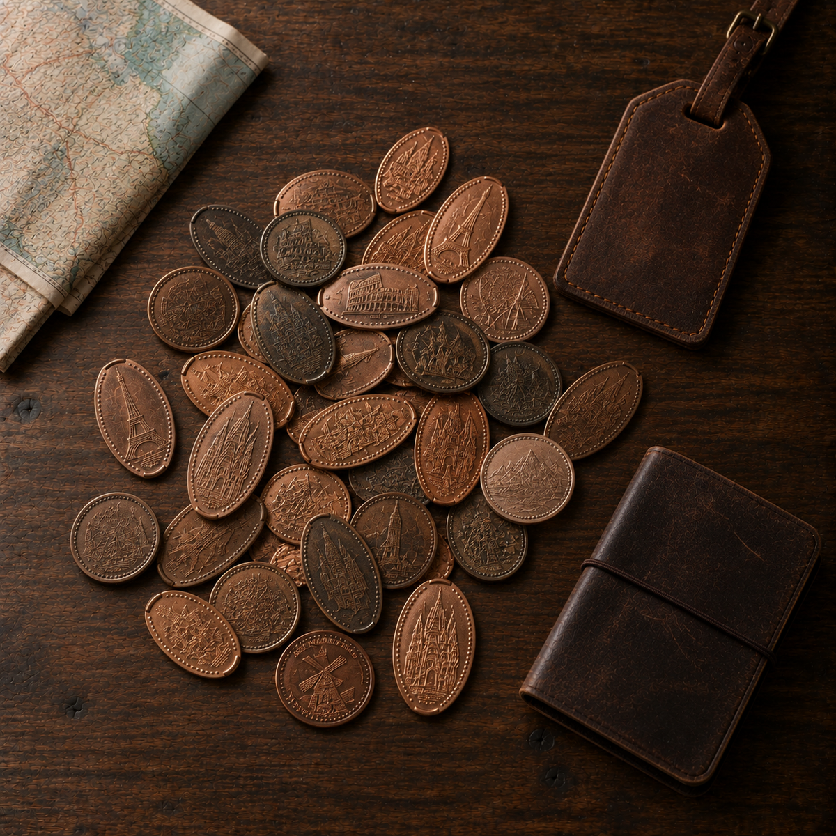 Pressed pennies