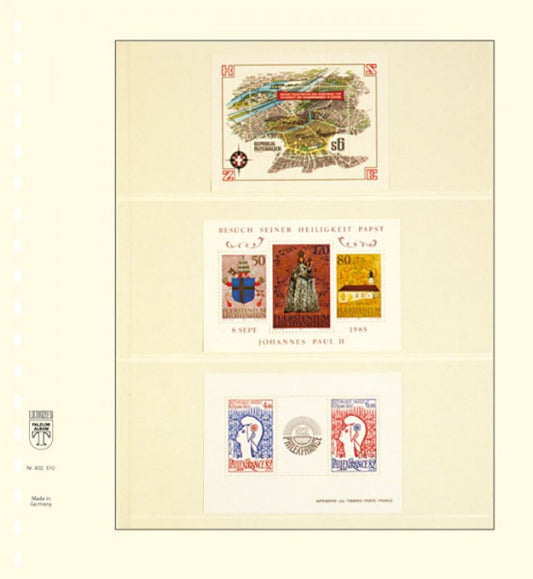 Feuilles neutres-T à 3 poches: 76 mm - paquet de 10