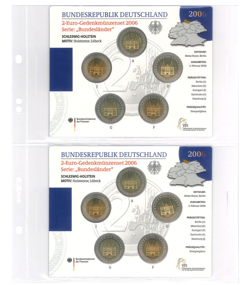 Feuilles Multi Collect avec 2 poches, transparentes, paquet de 10